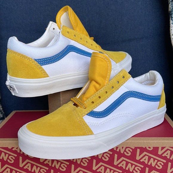 Vans Old Skool Sport Pop Yellow White WMNS - Picture 9 of 16